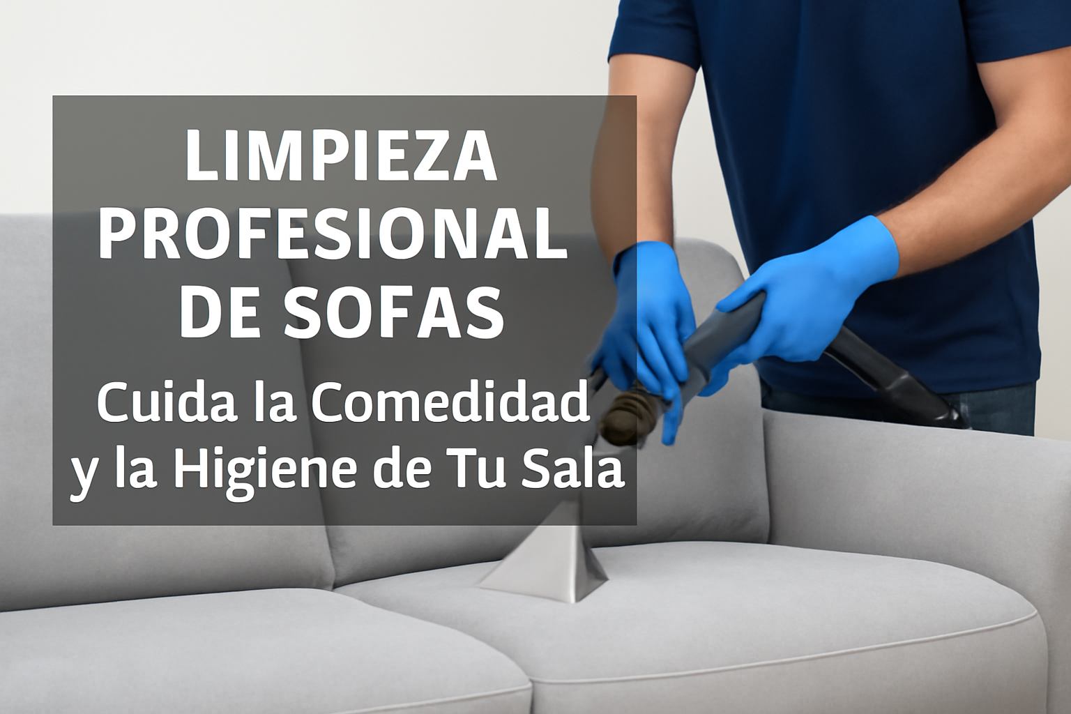 Limpieza Profesional de Sofás: Cuida la Comodidad y la Higiene de Tu Sala
