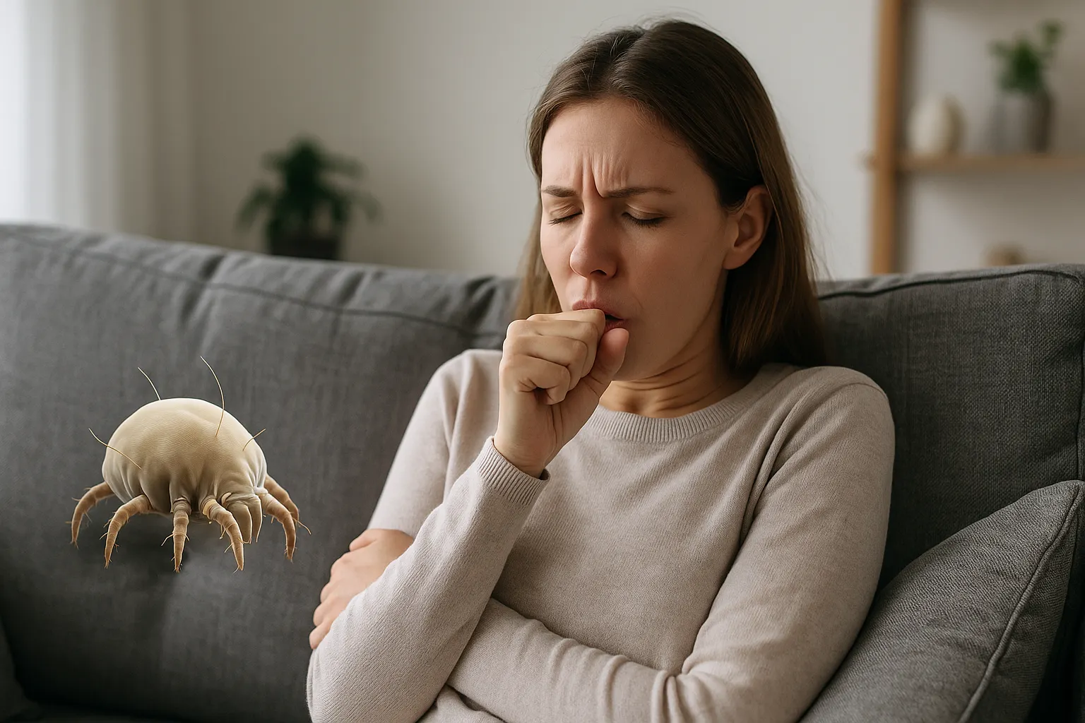 ¿Toses por las noches Los ácaros de tu sofá pueden estar afectando tu sistema respiratorio